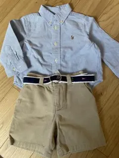 Ralph Laurenブラウスとショートパンツとベルトの3点セットおまけつき♡