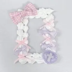 トレカケース ホイップデコ ピンク×パープル