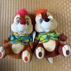 東京ディズニーシー☆チップ デール ぬいぐるみバッジ 助手 ポート