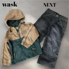 男の子 ジャケット ジャンパー ウインドブレーカー 100 NEXT ジーパン