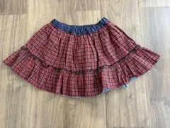 ファミリアリバーシブルスカート 100