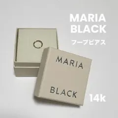 【美品】マリアブラックファインジュエリー14Kピアスのサムネイル