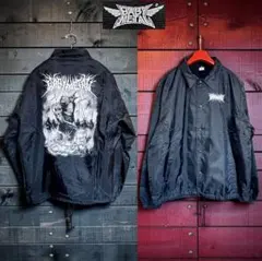 値下げ coldrain コーチジャケット XL ブラック 完売品 試着のみ