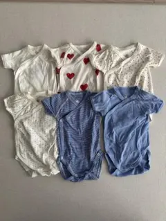 PITT BATERU ベビー肌着 6枚セット 3ヶ月　60センチ