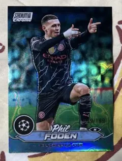 Topps 199枚限定 Phil Foden マンチェスターシティ サッカー