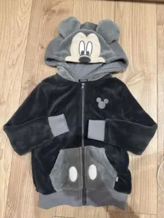 ベビードール　ミッキーマウス フリースパーカー