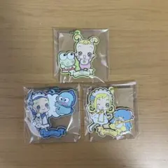 おジャ魔女どれみ×はぴだんぶい　スペシャルラバーマスコット/ハナ/あいこ/ももこ