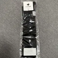 【新品未使用品】ルコック　ゴルフ　ブラックソックス 22-24cm