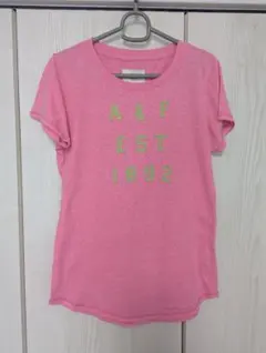 Abercrombie & Fitch Tシャツ ピンク M アバクロのサムネイル