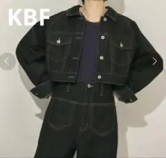【美品】KBF ショートデニムジャケット