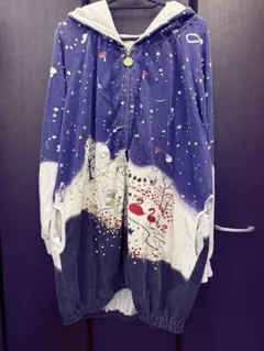 グラデーション パーカー 星柄 フーディーのサムネイル