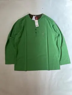 貴重↑ デッドストック UNIQLO フェイク・レイヤードヘンリーネック G