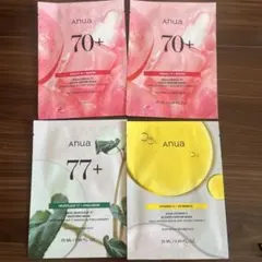 anua シートマスク 4種セット