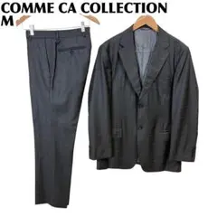 美品 COMME CA COLLECTION スーツ上下 M super110のサムネイル