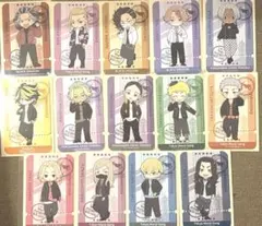 東京リベンジャーズ　江ノ島ミッション　ゲーム賞品　ステッカー　14点　コンプ