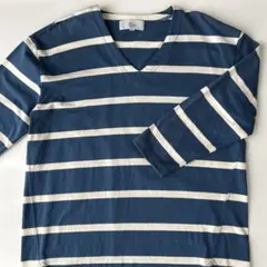 Harriss Paris ボーダーカットソー