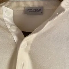 JOHN SMEDLEY WELLER ヘンリーネック S ホワイトのサムネイル