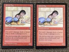 MTG ジャッカルの仔 / Jackal Pup TMP 英語 2枚のサムネイル