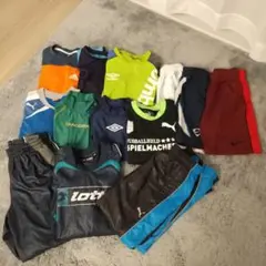 男子 男児 キッズ 小学生 130 サッカー フットサル 洋服 まとめ売り13点