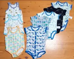 ベビー肌着 ロンパース 8枚セット まとめ売り
