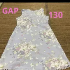 GAP 印花無袖連衣裙 130