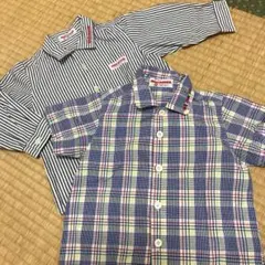 お値下げ　ミキハウス 半袖長袖シャツ 2枚