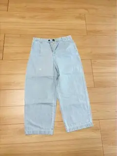 【値下げ歓迎です！】ワイドバルーンデニムパンツ(10oz DENIM)