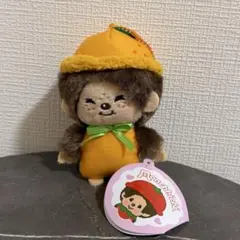 Monchhichi モンチッチ フルーツマスコット オレンジ みかん