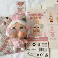 CRYING AGAIN ぬいぐるみ ピンク