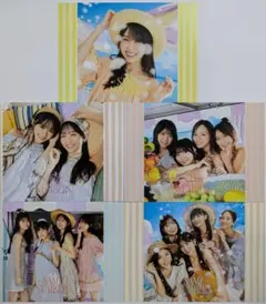 乃木坂46 Same numbers CDショップ別 ポストカード ５種コンプ