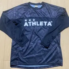 ATHLETA ブラックロングスリーブ S