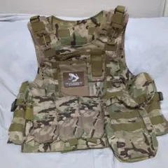 MIXTIO タクティカルベスト マルチカムプレートキャリア ダミープレート付き