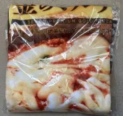 セブンイレブン ハッピーくじ A賞 ゴールドシリーズブランケット　ピザ