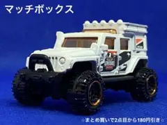 matchbox Jeep Wrangler Superlift 白