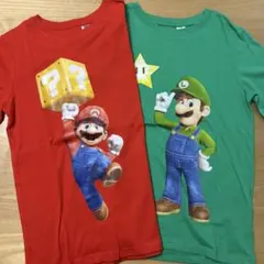 ぐ*ん様 【新品、未使用】H&M スーパーマリオ　ルイージ Tシャツ 2枚セット