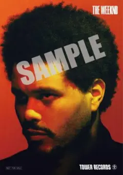 The Weeknd ポスター 来日　タワレコ渋谷限定