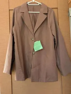 ブラウン テーラードジャケット