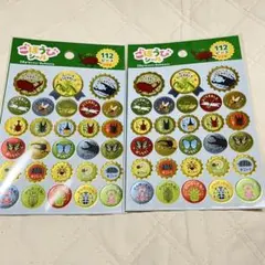 セリア ごほうびシール 昆虫　２セット
