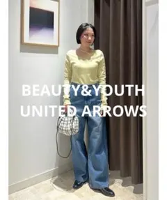 BEAUTY&YOUTH UNITED ARROWS カットアウト カットソー