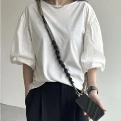 VENCEEXCHANGE スマホ配色ロープストラップ　カーキ　スマホショルダー