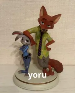 ズートピア ジュディ ニック フィギュア 置物