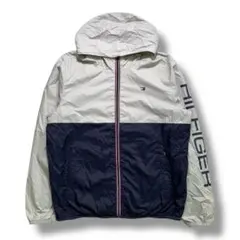 F1145　【即購入OK】　TOMMY HILFIGER　ナイロンパーカー　M
