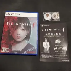【PS5】サイレントヒルf　コード　缶バッジ付