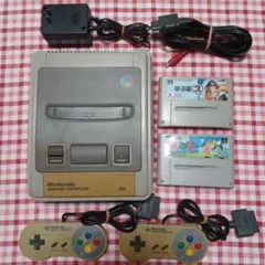 Nintendo SUPER FAMICOM 本体 ソフト2本付き