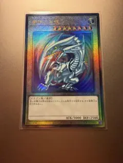 遊戯王 青眼の白龍 新レリーフ QCCP-JP001 side:pride - メルカリ
