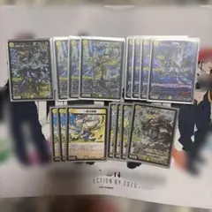 デュエマ　白緑ザゼ•ゼーンデッキパーツ