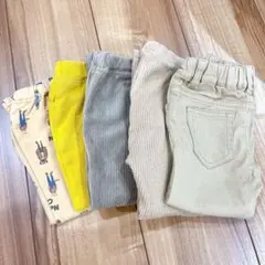 子ども服まとめ売り 長ズボン90サイズ５枚セット