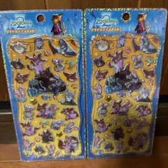 【正規品】プチドロステッカー ズートピア2枚