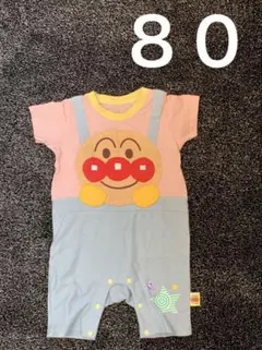 アンパンマン　半そでロンパース　８０