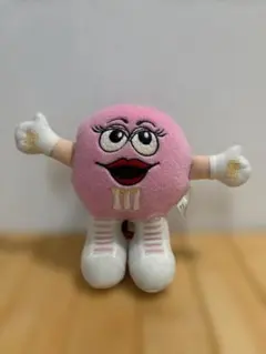 M&M's ぬいぐるみ ピンク マスコット　ぬいぐるみ